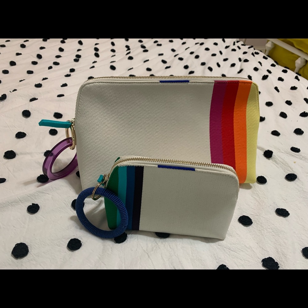 Rothy’s Candy Stripe Vanity w/ Ink+Alloy Bangles